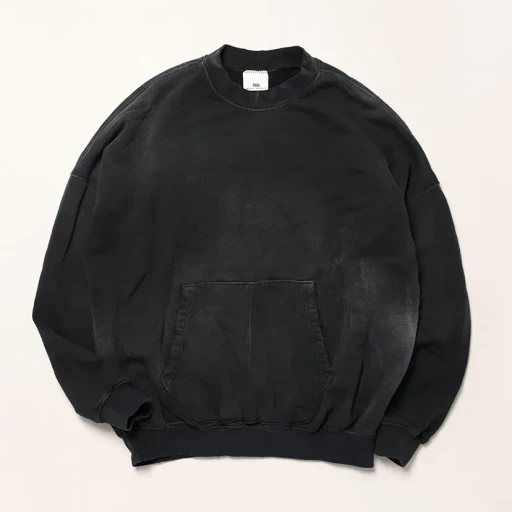 Oversized Crop Hoodie Aged