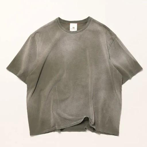 Orversized Crop T-Shirts Aged