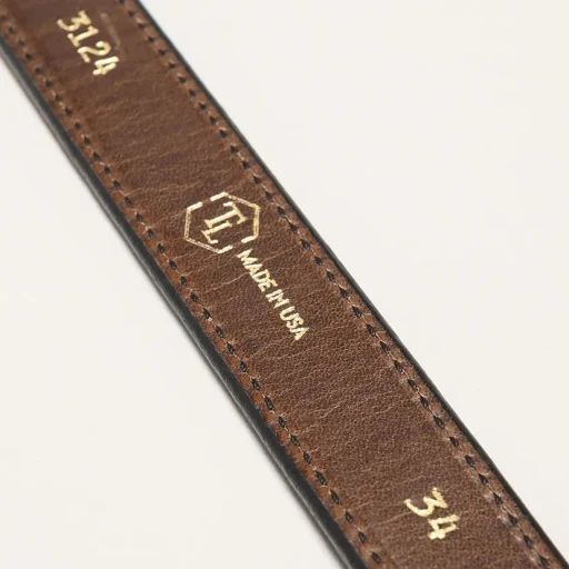 1 Stirrup Leather Buckle Belt
