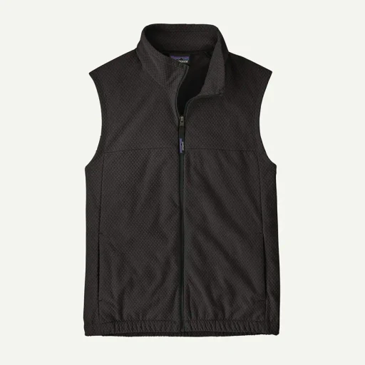 Textured Fleece Vest