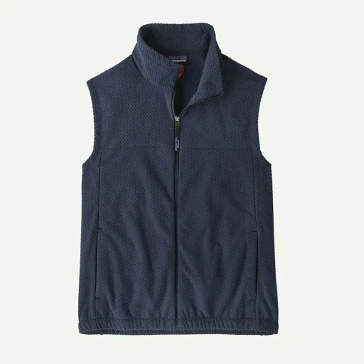 Textured Fleece Vest