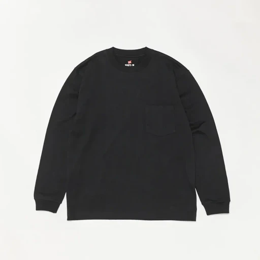 Beefy-T Long Sleeve Pocket T Shirt