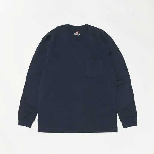 Beefy-T Long Sleeve Pocket T Shirt