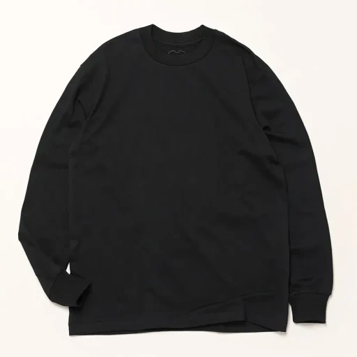 T-Shirts Kuro - Crew Neck Long Sleeve
