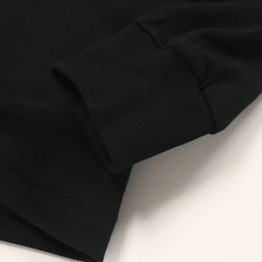 T-Shirts Kuro - Crew Neck Long Sleeve