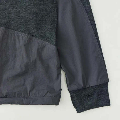 Merino Wool Military Hooded Sweater