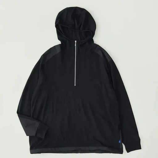 Merino Wool Military Hooded Sweater