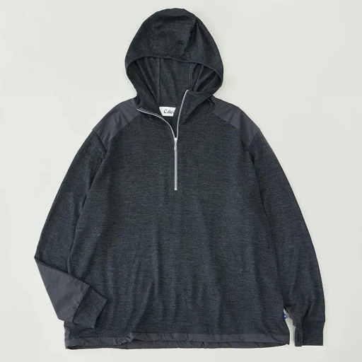 Merino Wool Military Hooded Sweater