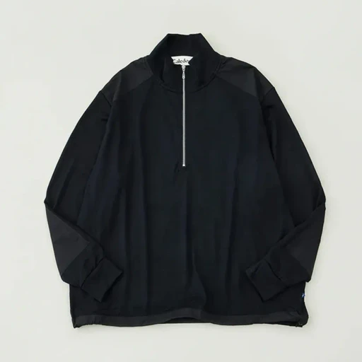 Merino Wool Half Zip Sweater