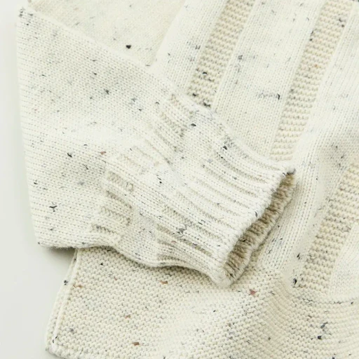 Merino Wool Roll Neck Sweater Made By Guernsey Woollens