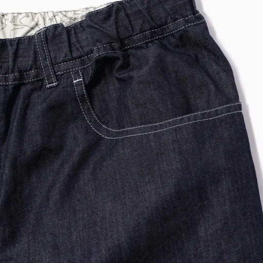 Dry Easy Denim Wide Pants