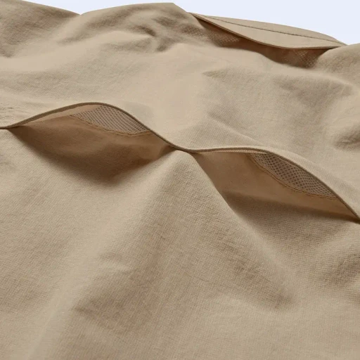 S/S Asymmetric Camp Shirt