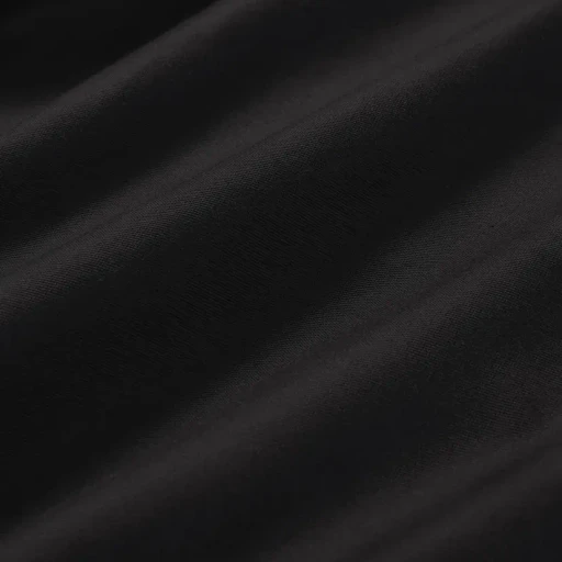 Cotton Silk Blend Helicoid Wide Pants