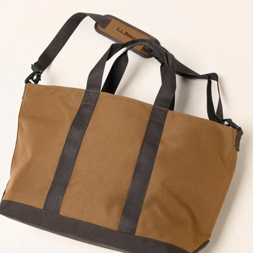 Hunter's Tote Bag, Zip-Top With Shoulder Strap Large