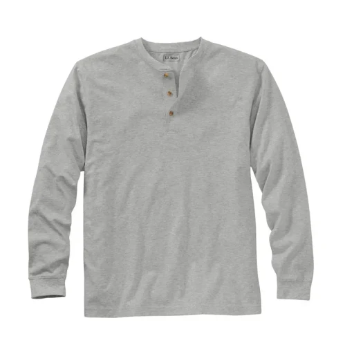 Carefree Unshrinkable Tee Long-Sleeve Henley