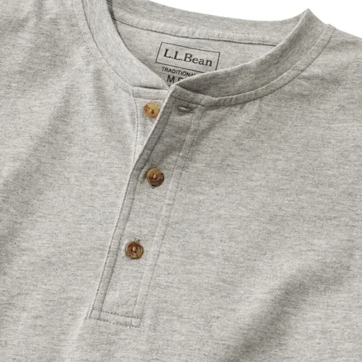 Carefree Unshrinkable Tee Long-Sleeve Henley