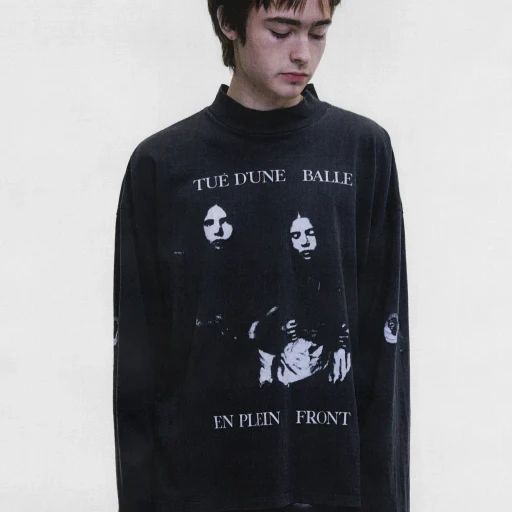 Balletue D'une Mock Neck Ls T-Shirt