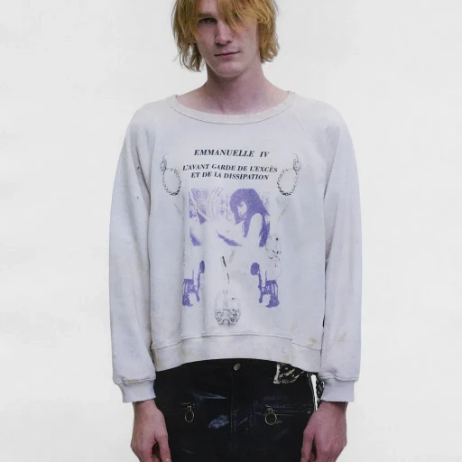 Emmanuelle Iv Raglan Crewneck