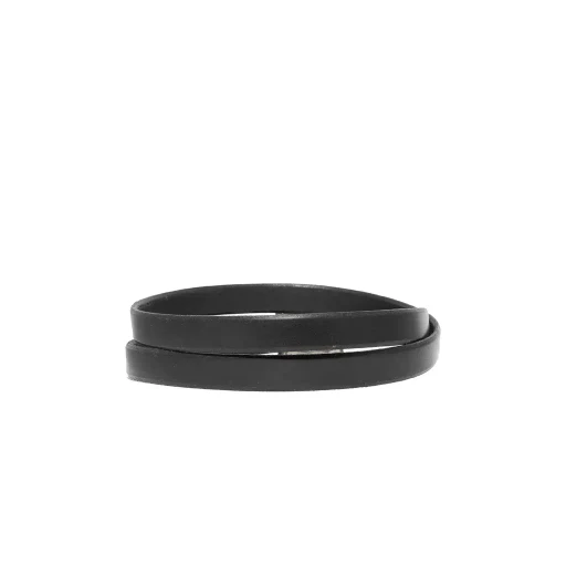 Micro Buckle Skinny Belt