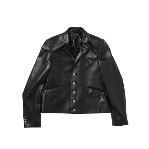 Western Perfect Leather Blazer