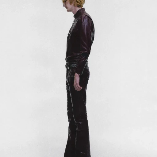 Wicked Game Leather Flares
