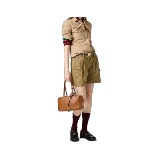 Poplin Shirt With Neckerchief