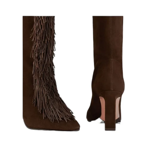 Aquazzura Gytane Fringe Detailed Boots
