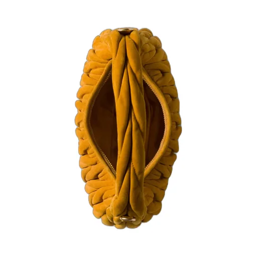 Wander Matelassé Suede Bag