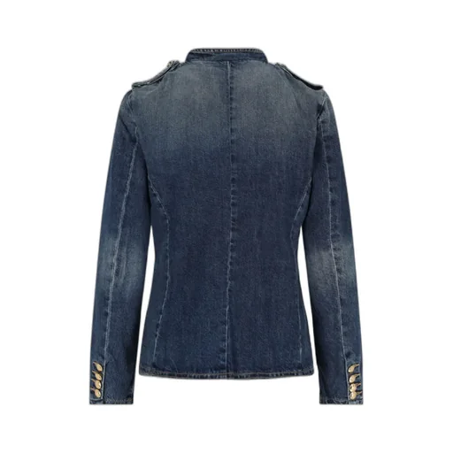 Button Long Sleeve Denim Jacket