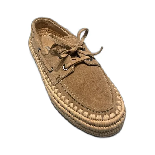 Miu Miu Lace-Up Boat Shoes