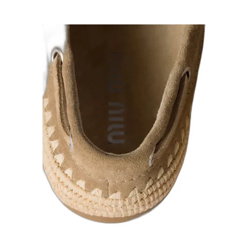Miu Miu Lace-Up Boat Shoes