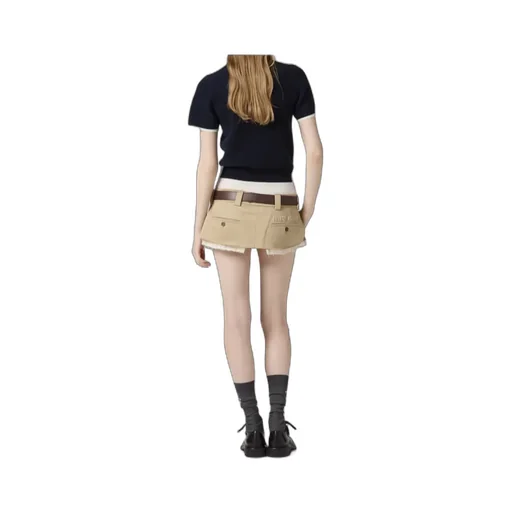 Miu Miu Crewneck Knitted Top