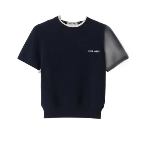 Miu Miu Crewneck Knitted Top