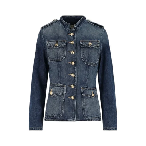 Button Long Sleeve Denim Jacket