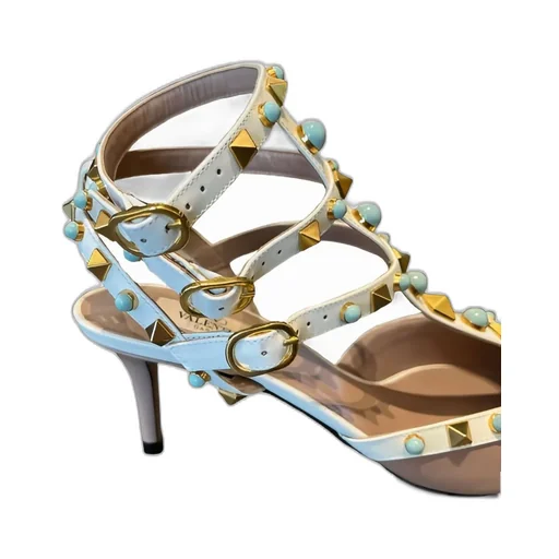 Pointed High-Heeled Sandals