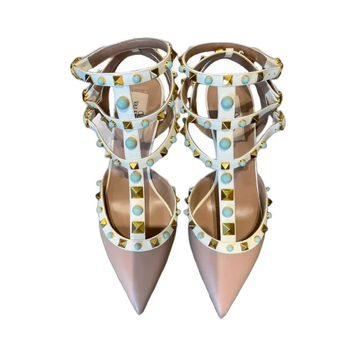 Pointed High-Heeled Sandals