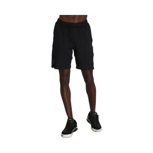 Elasticated-Waistband Track Shorts