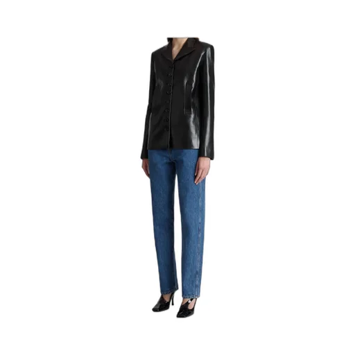 Khaite Corben Straight-Leg Jeans