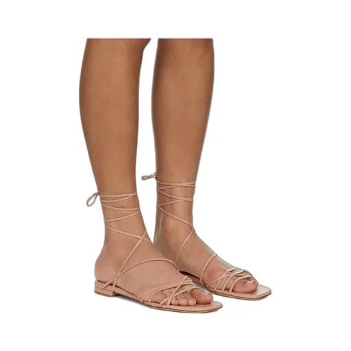 Square Toe Flat Sandals