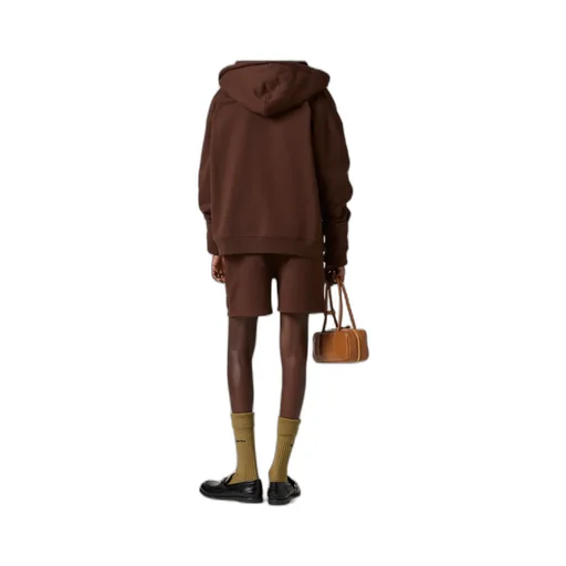 Miu Miu Drawstring Fleece Shorts