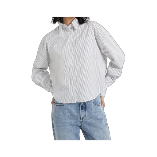 Striped Poplin Shirt