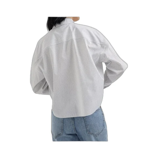 Striped Poplin Shirt