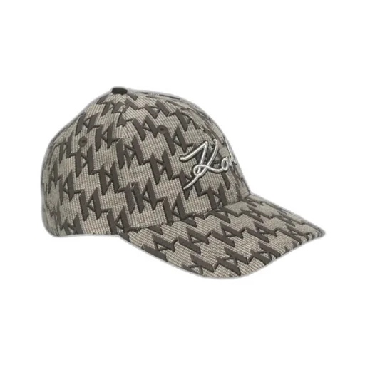 Monogram-Pattern Cotton-Blend Cap