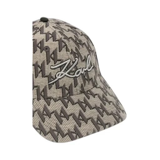 Monogram-Pattern Cotton-Blend Cap
