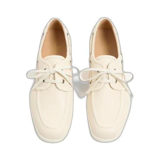 Valentino Palm Avenue Lace-Up Boat Shoes