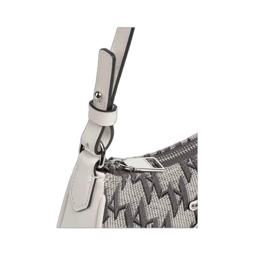 Zippered Shoulder Bag