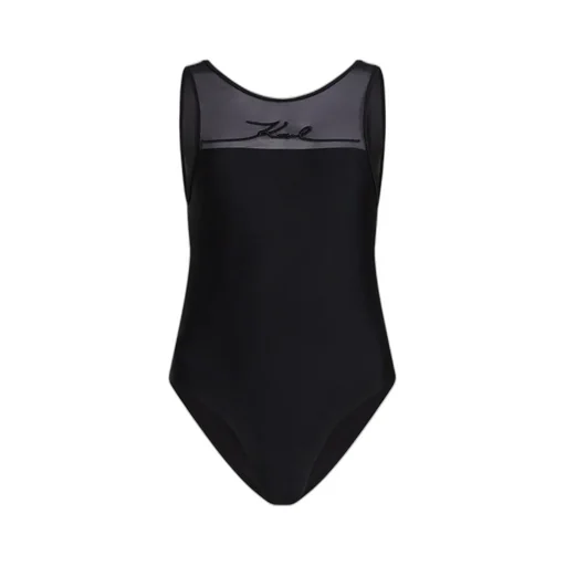 Logo-Embroidered Swimsuit