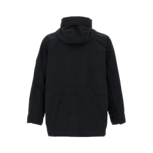 Stone Island Logo Patch Hooded Jacket