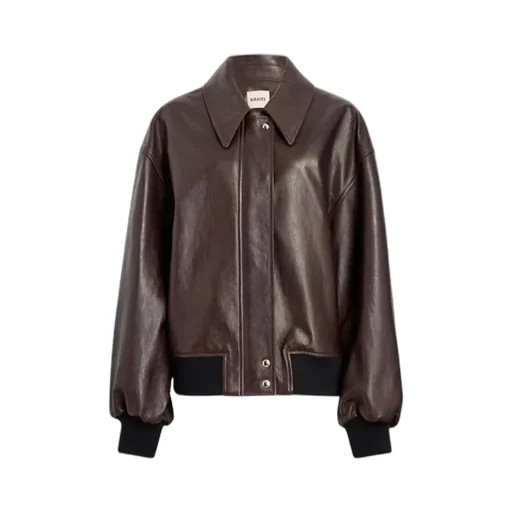 Shelman Leather Bomber Jacket