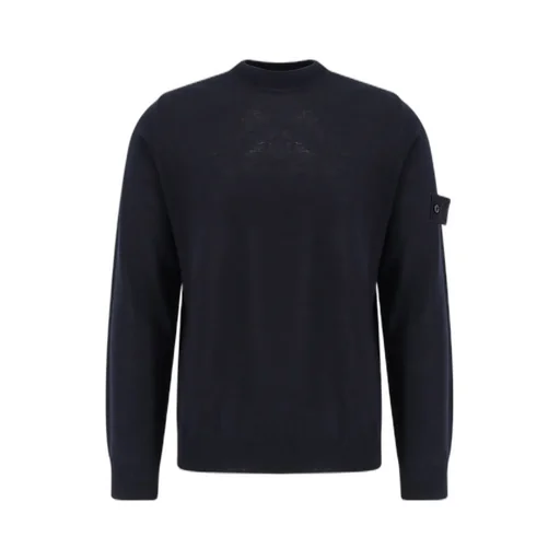 Stone Island Logo-Patch Crewneck Jumper